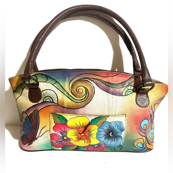 Annabelle Handbags - Annabelle Colorful Floral shoulder Handbag